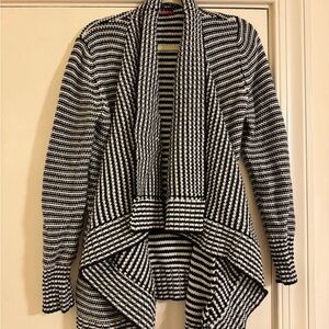 Merona Black and White Knit Sweater